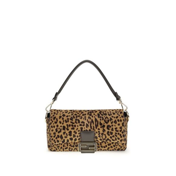 FENDI Handbags - Fendi Women Printed Pony Effect Shoulder Bag